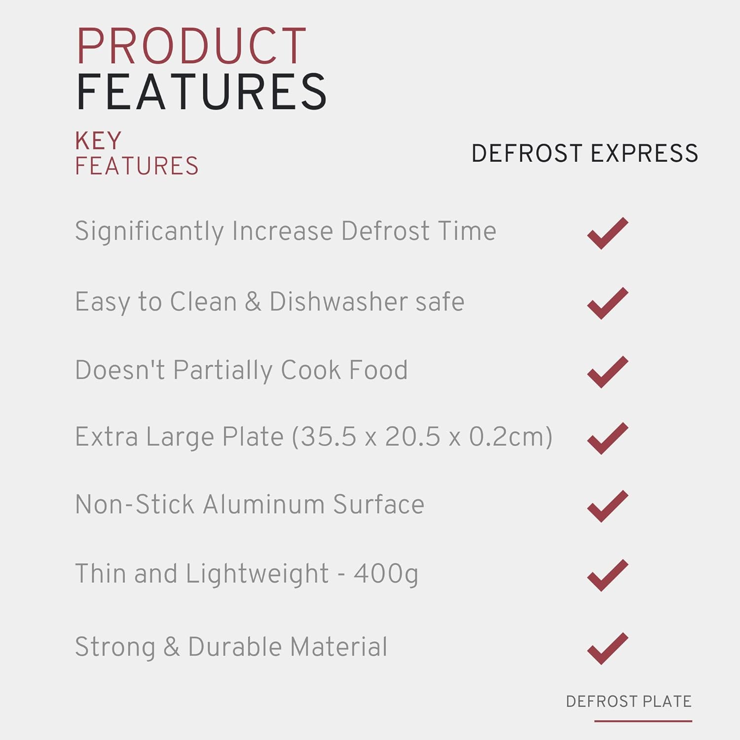 Dinner Defroster - Speed Up Food Thawing Safely for Everyday Meals