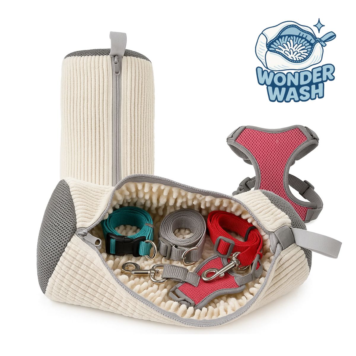 Wonder Wash - Washing Machine Safe, Pet Gear & Shoe Cleaner