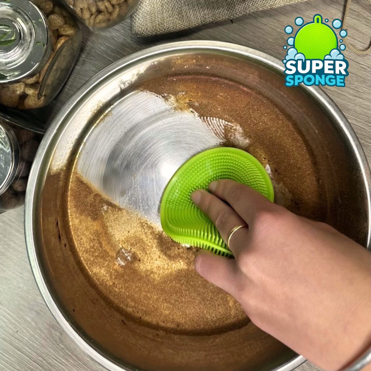 Super Sponge - The Ultimate Antibacterial Cleaning Solution